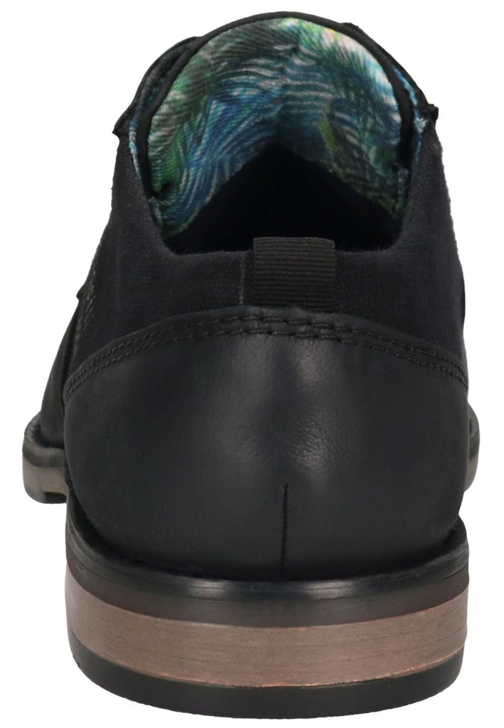 Bugatti Businessschuhe Nubukleder Schwarz