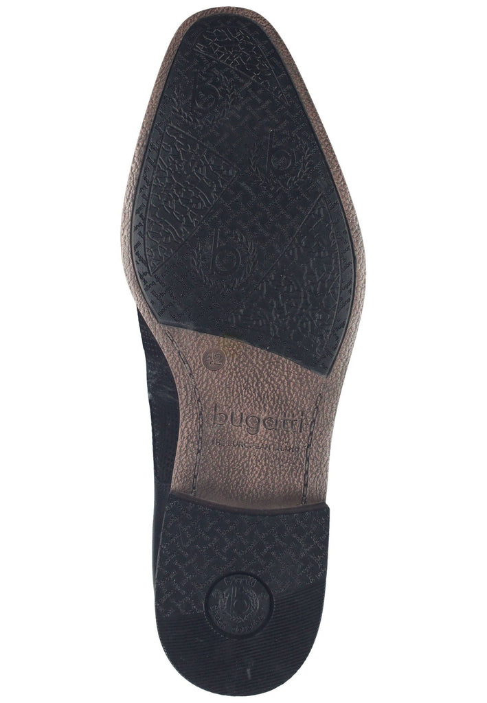 Bugatti Businessschuhe Nubukleder Schwarz