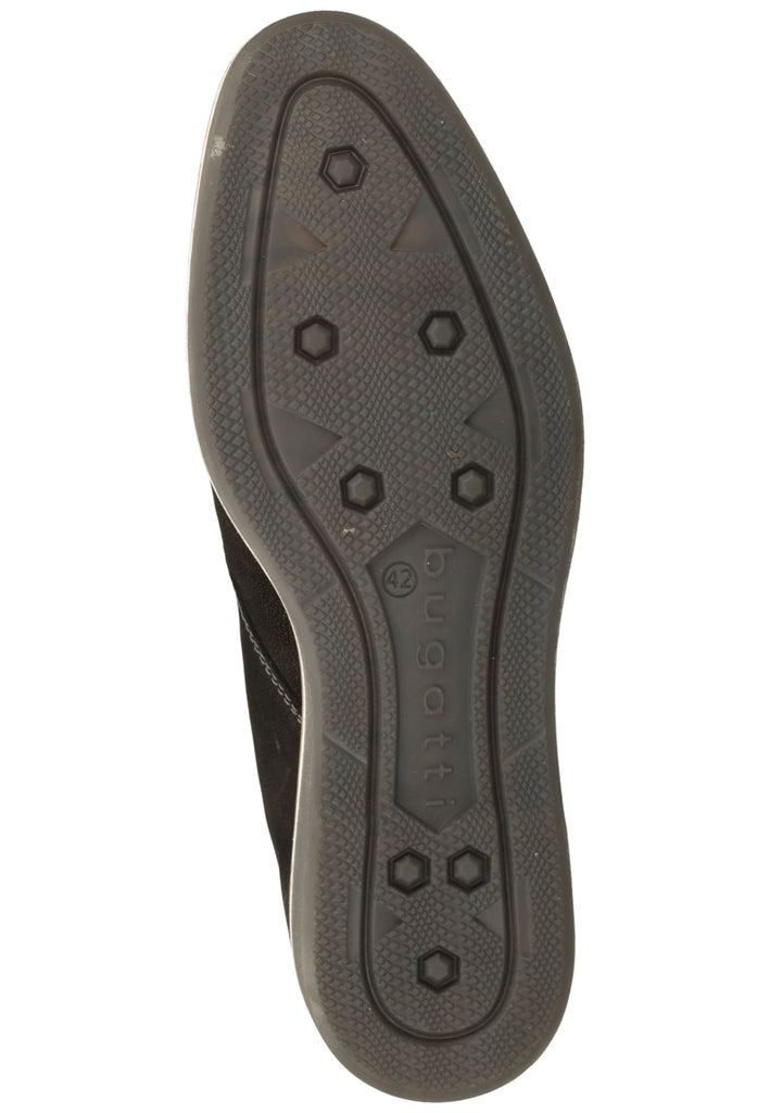 Bugatti Businessschuhe Nubukleder Schwarz