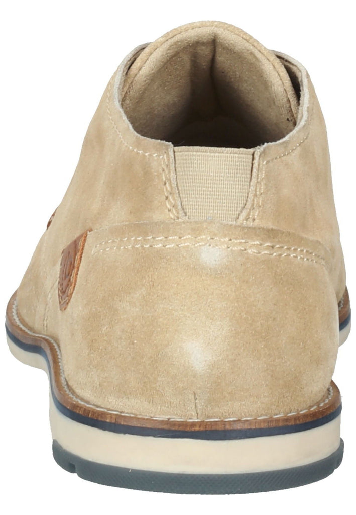Bugatti Businessschuhe Veloursleder Beige