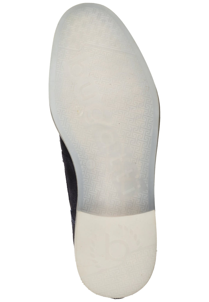 Bugatti Businessschuhe Veloursleder Dunkelblau