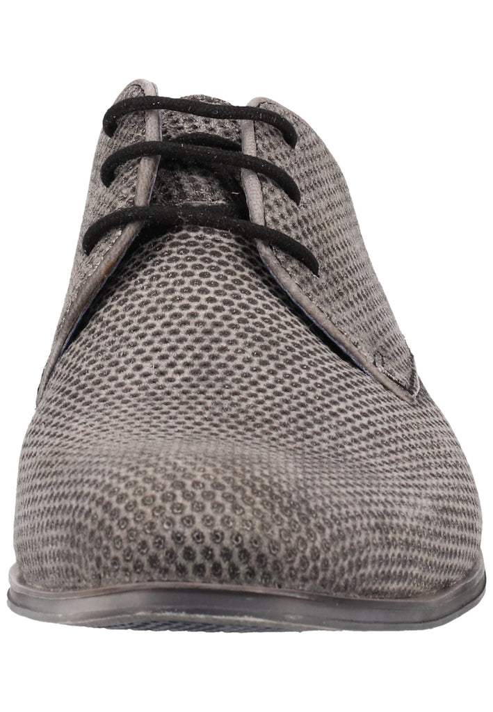 Bugatti Businessschuhe Veloursleder Grau