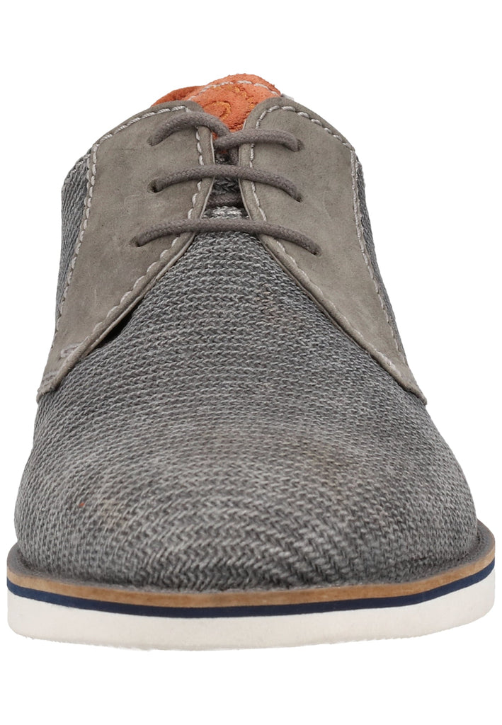 Bugatti Businessschuhe Veloursleder Grey