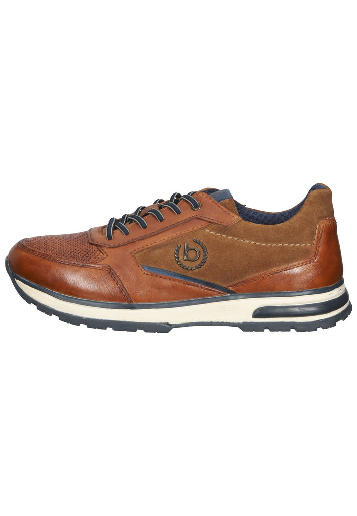 Bugatti Halbschuhe Glattleder Braun