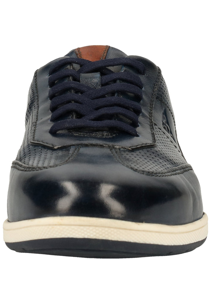 Bugatti Halbschuhe Glattleder Dunkelblau