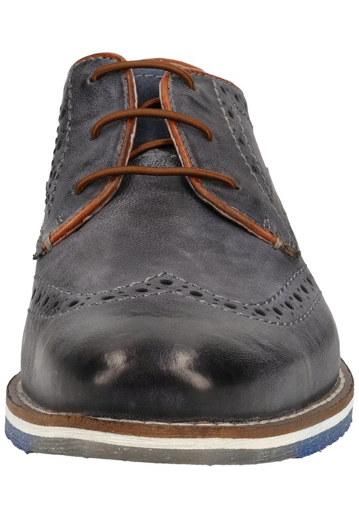 Bugatti Halbschuhe Leder Blau