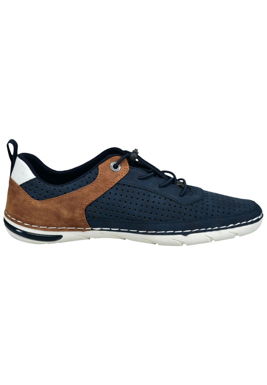Bugatti Halbschuhe Lederimitat Dunkelblau
