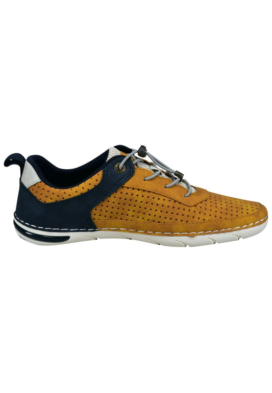 Bugatti Halbschuhe Lederimitat Gelb