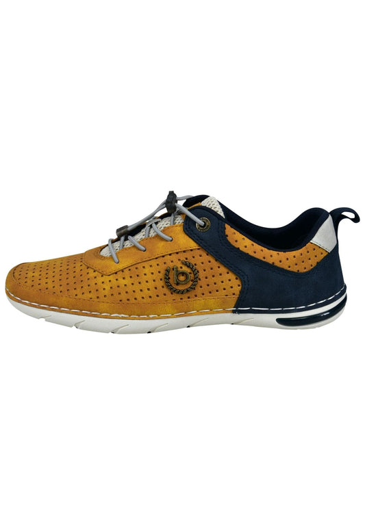Bugatti Halbschuhe Lederimitat Gelb