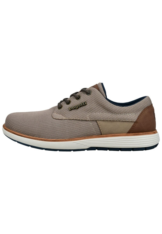 Bugatti Halbschuhe Textil Beige