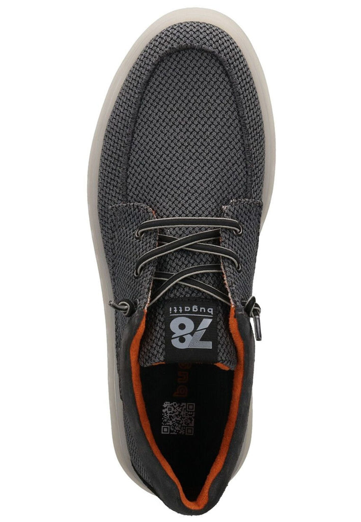 Bugatti Halbschuhe Textil Dunkelgrau