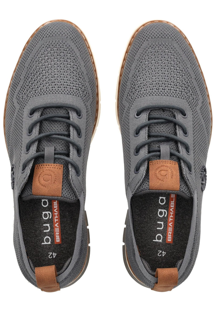 Bugatti Halbschuhe Textil Grau