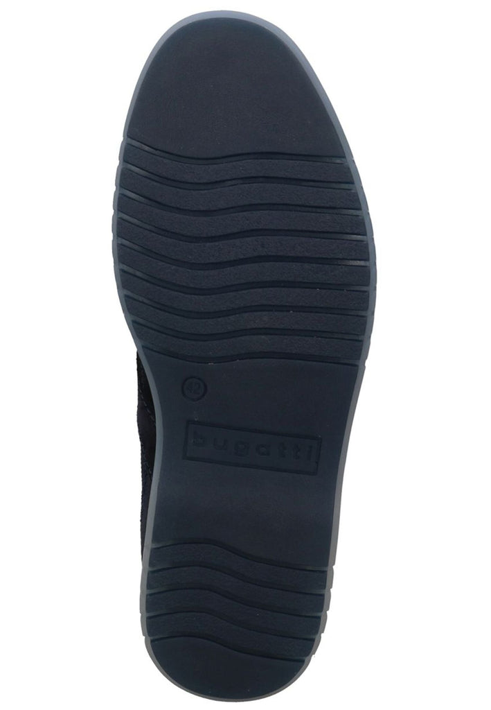 Bugatti Halbschuhe Veloursleder/Textil Dunkelblau