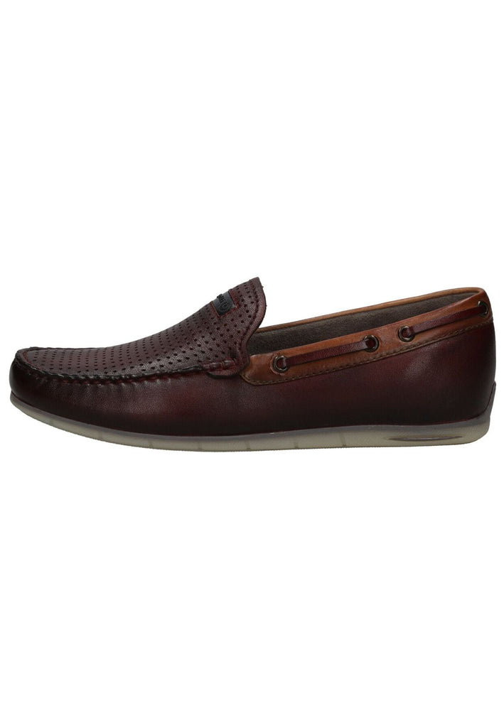 Slipper Bugatti Slipper Leder Dunkelrot