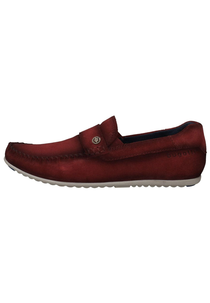 Slipper Bugatti Slipper Veloursleder Dunkelrot