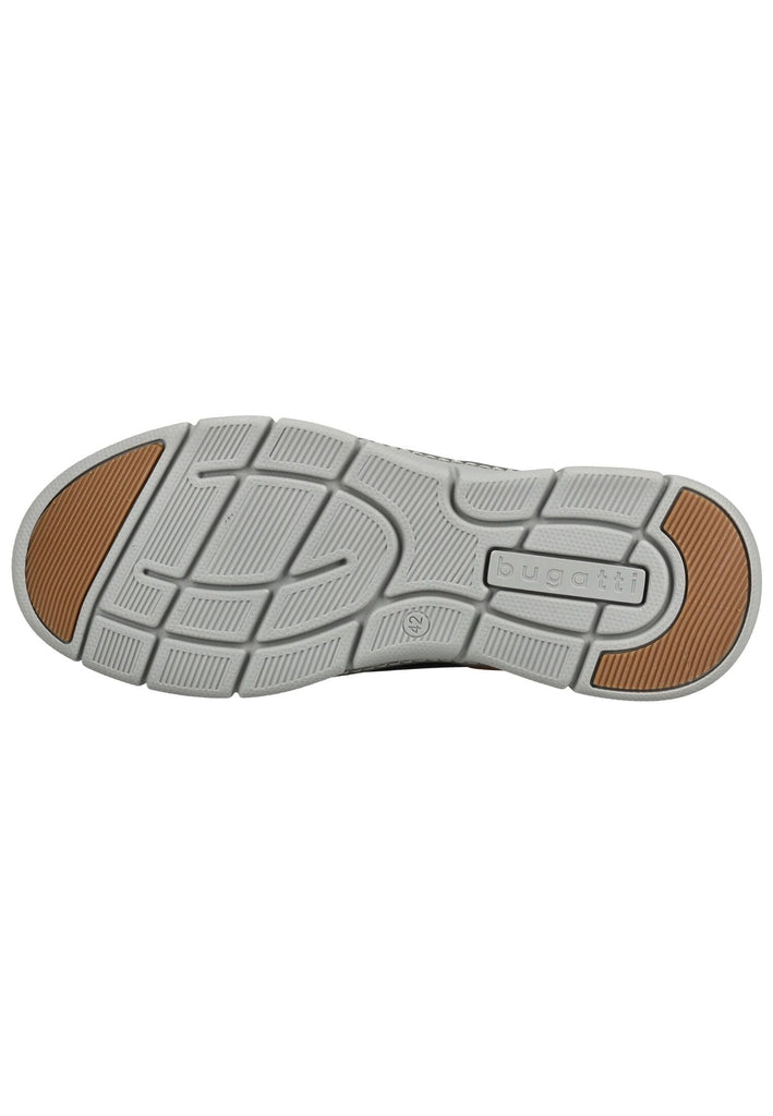 Bugatti Slipper Lederimitat Schwarz