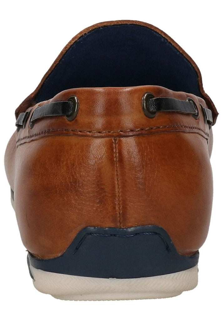 Bugatti Slipper Nappaleder Cognac