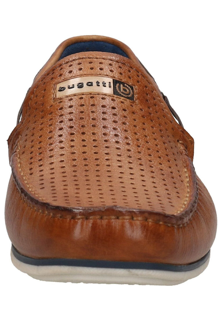 Bugatti Slipper Nappaleder Cognac