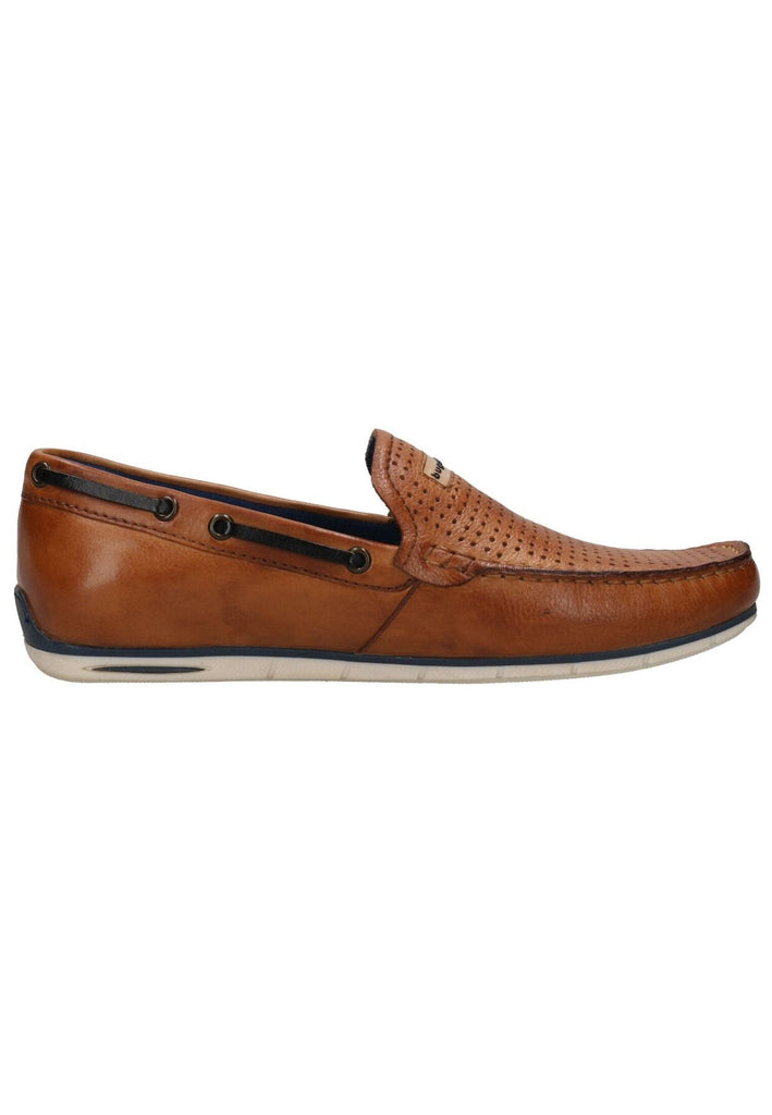 Bugatti Slipper Nappaleder Cognac