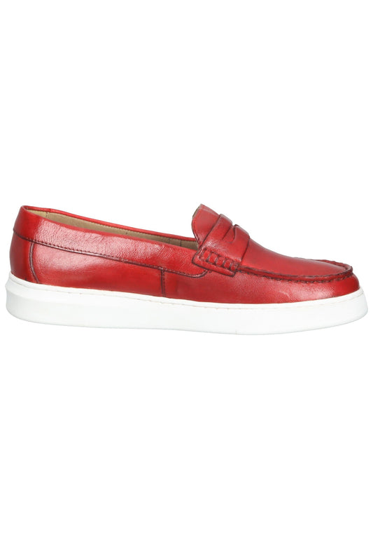 Bugatti Slipper Nappaleder Rot