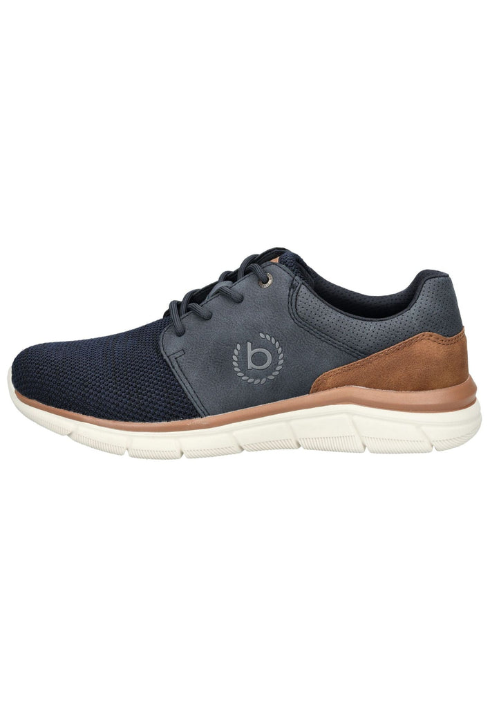Sneaker Bugatti Sneaker Leder/Textil Dunkelblau