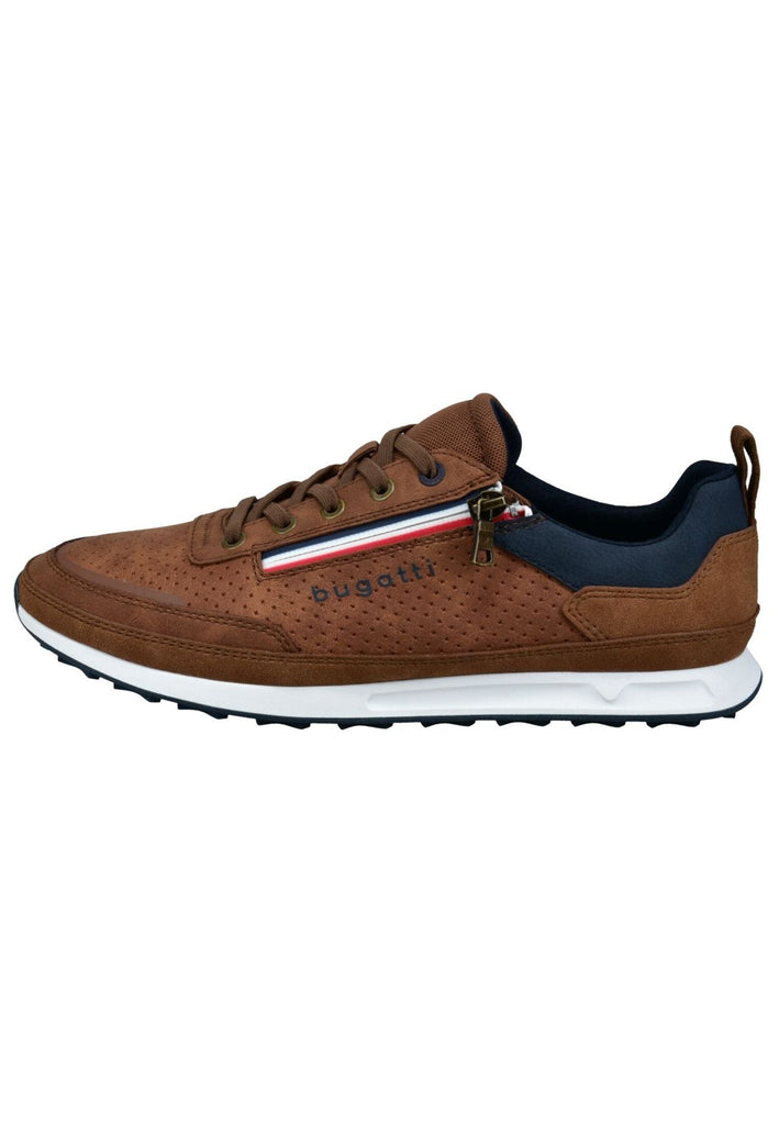 Sneaker Bugatti Sneaker Lederimitat Cognac