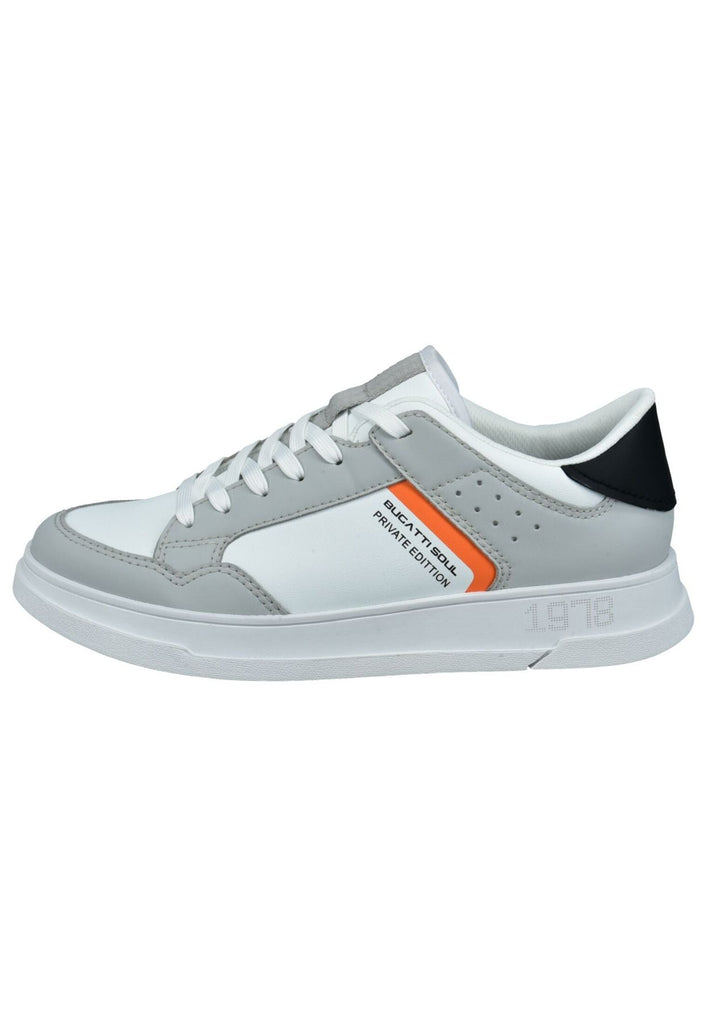 Sneaker Bugatti Sneaker Nappaleder Grau/Weiß