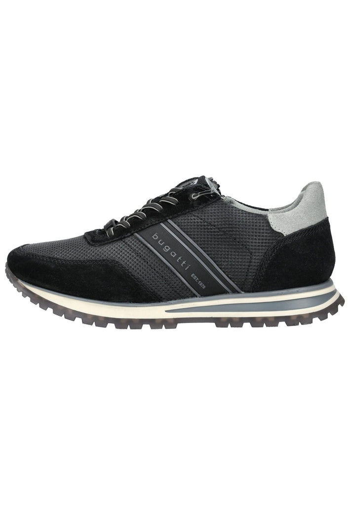 Sneaker Bugatti Sneaker Veloursleder Schwarz