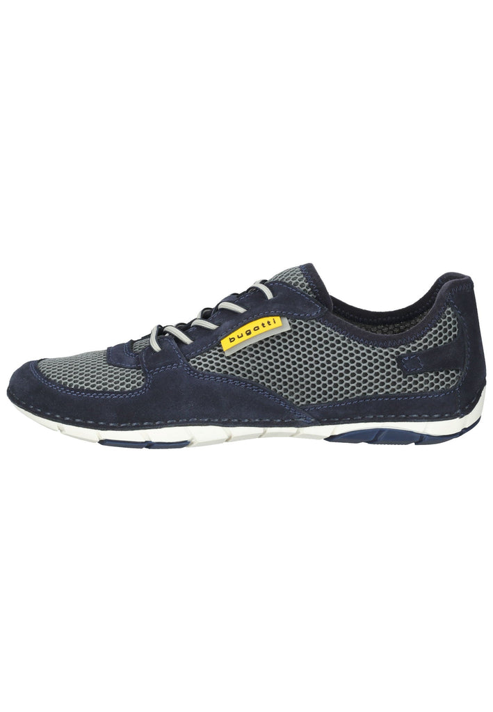 Sneaker Bugatti Sneaker Veloursleder/Textil Dunkelblau/Grau