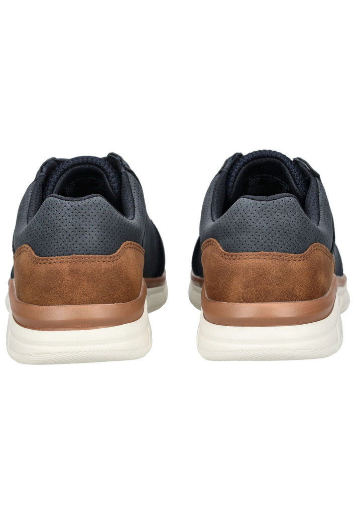 Bugatti Sneaker Leder/Textil Dunkelblau