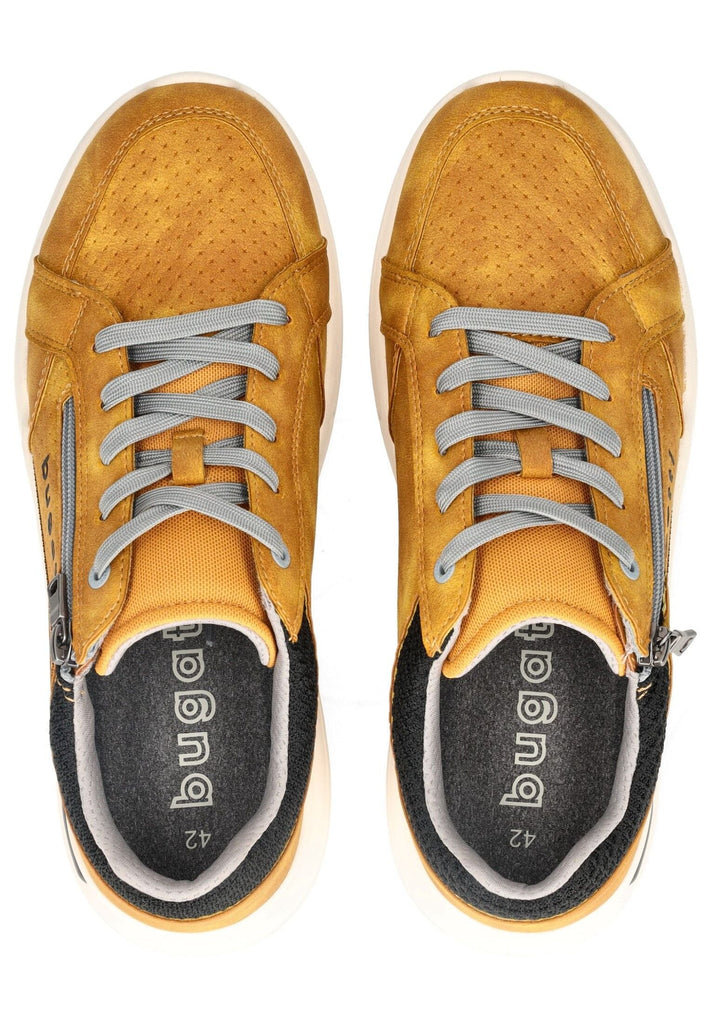 Bugatti Sneaker Lederimitat Gelb