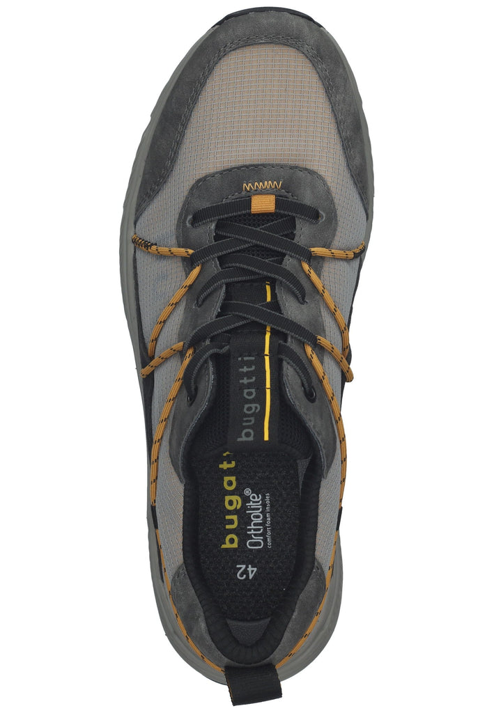 Bugatti Sneaker Lederimitat/Textil Grau