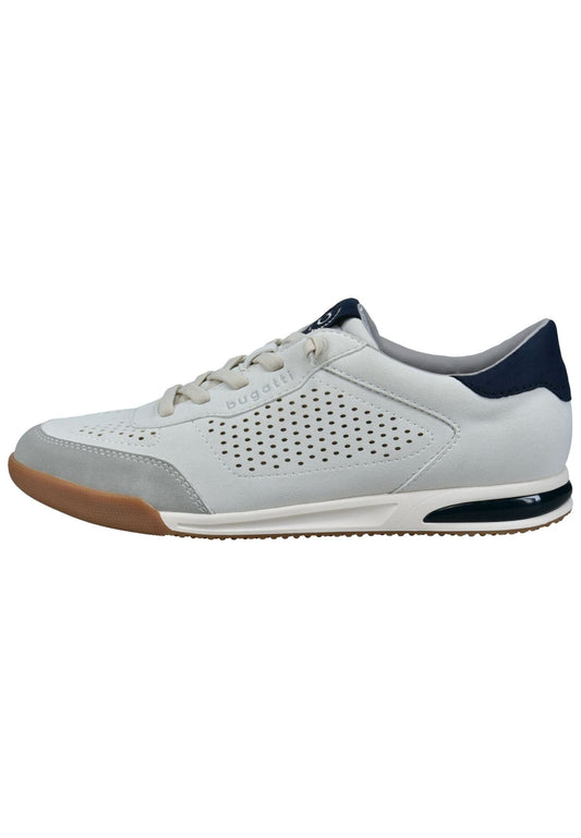 Bugatti Sneaker Lederimitat Weiß