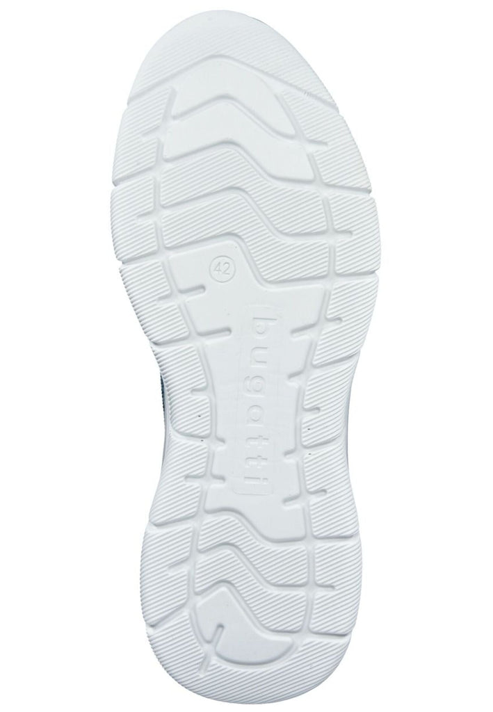 Bugatti Sneaker Textil Blau/Braun