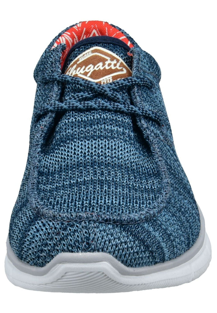 Bugatti Sneaker Textil Blau/Braun