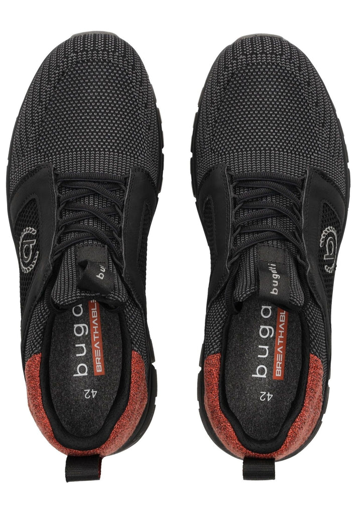 Bugatti Sneaker Textil Schwarz