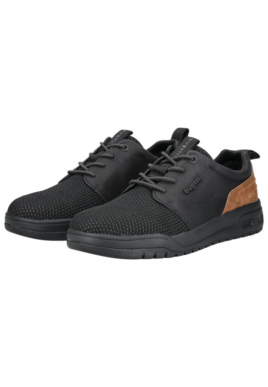 Bugatti Sneaker Textil Schwarz