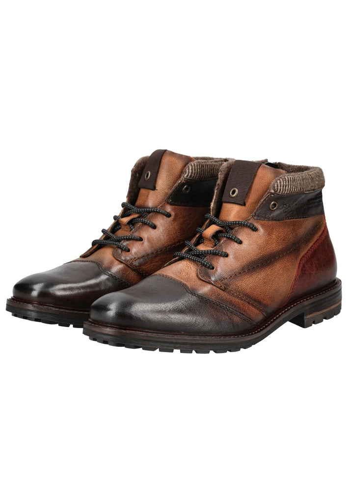 Bugatti Stiefelette Leder Braun