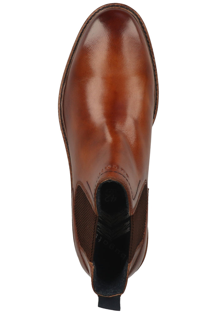 Bugatti Stiefelette Leder Cognac