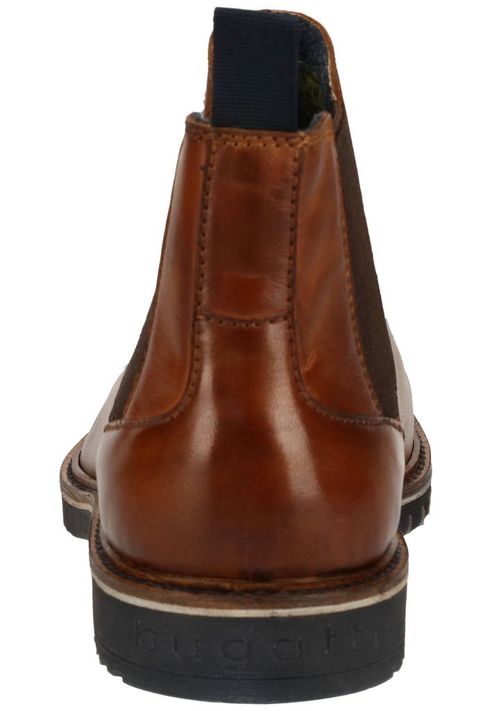 Bugatti Stiefelette Leder Cognac