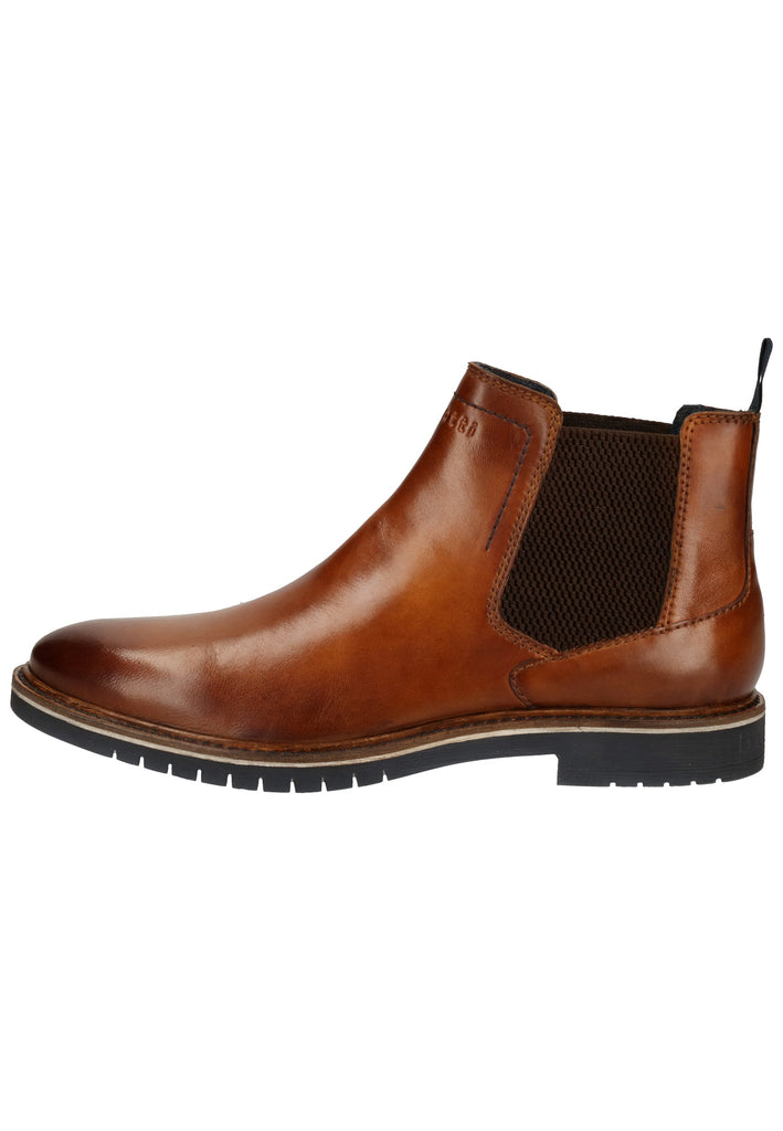 Bugatti Stiefelette Leder Cognac