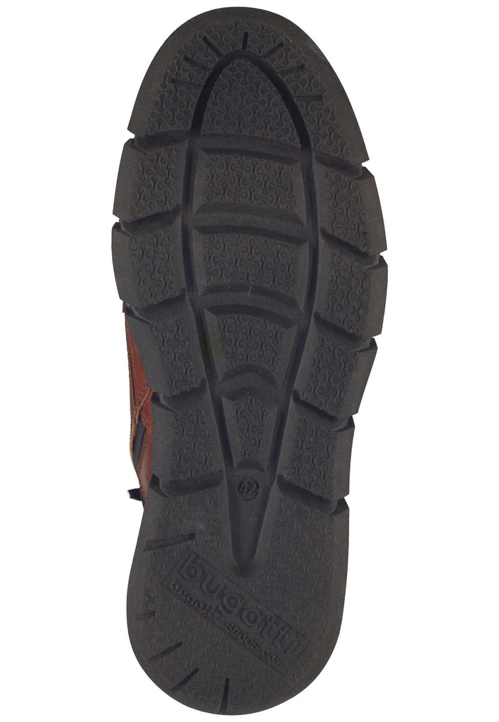 Bugatti Stiefelette Leder Cognac Warmfutter