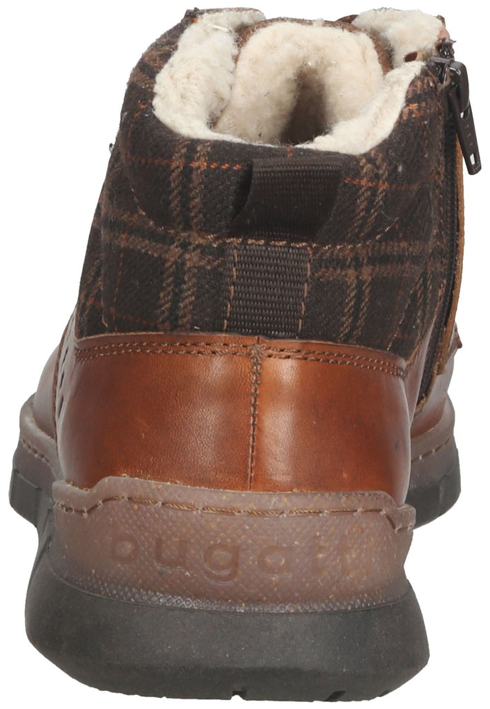 Bugatti Stiefelette Leder Cognac Warmfutter