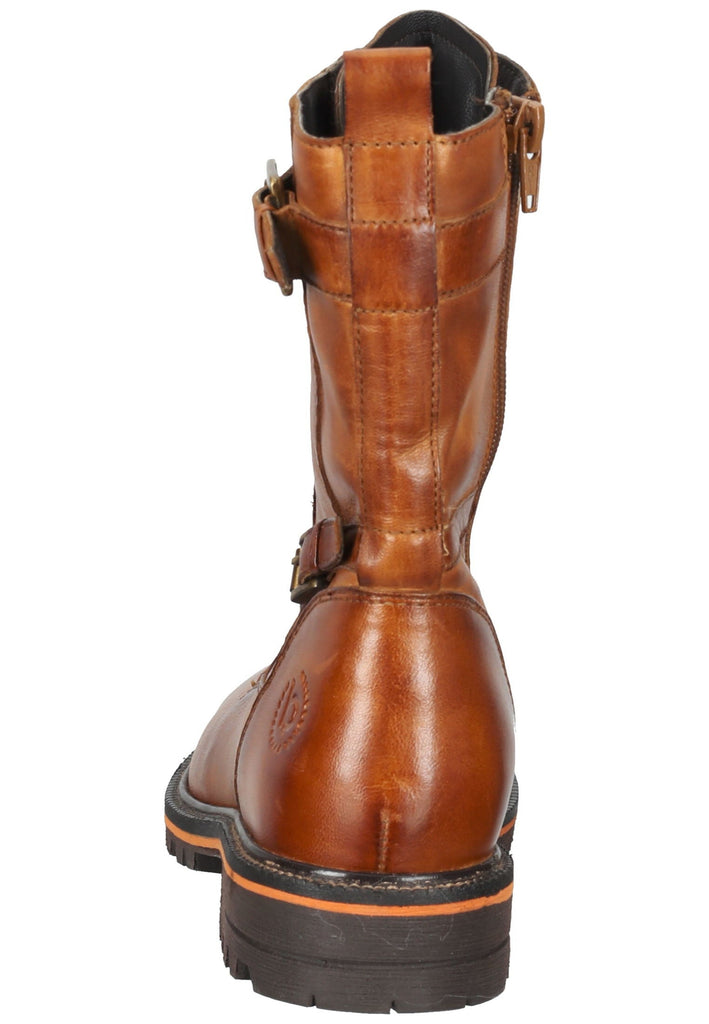Bugatti Stiefelette Leder Cognac Warmfutter