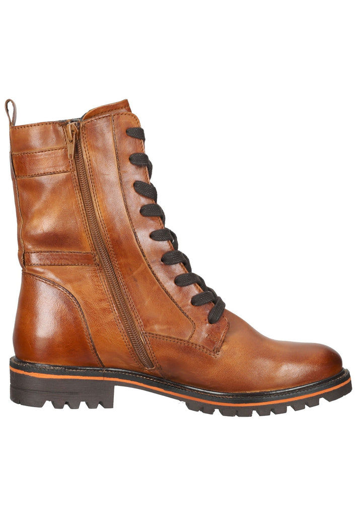 Bugatti Stiefelette Leder Cognac Warmfutter