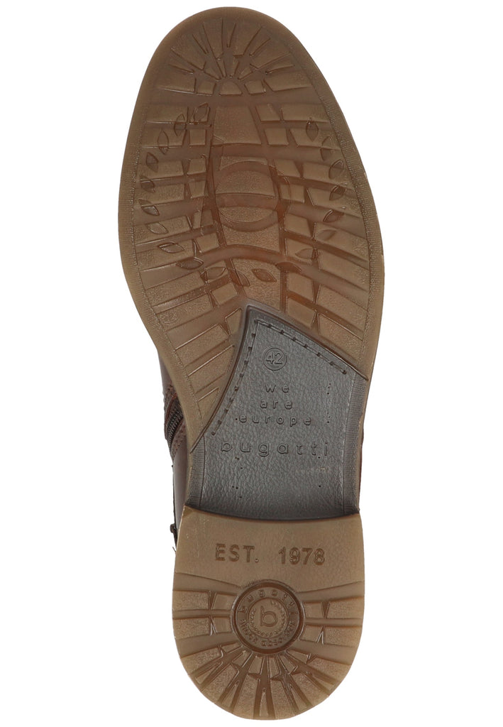 Bugatti Stiefelette Leder Dark Brown