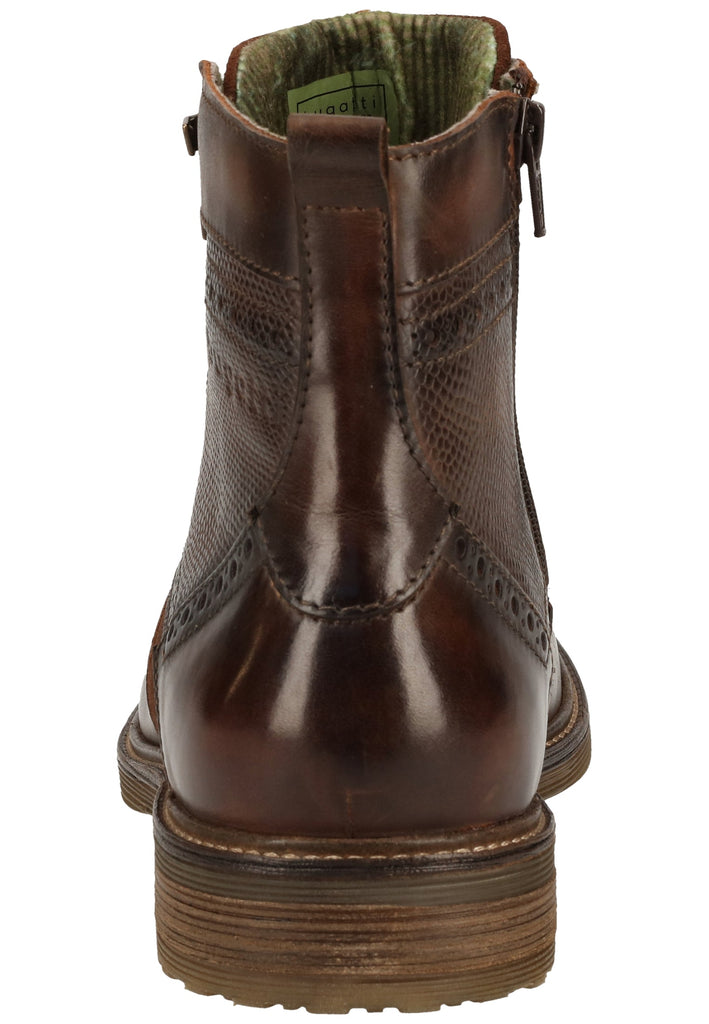 Bugatti Stiefelette Leder Dark Brown