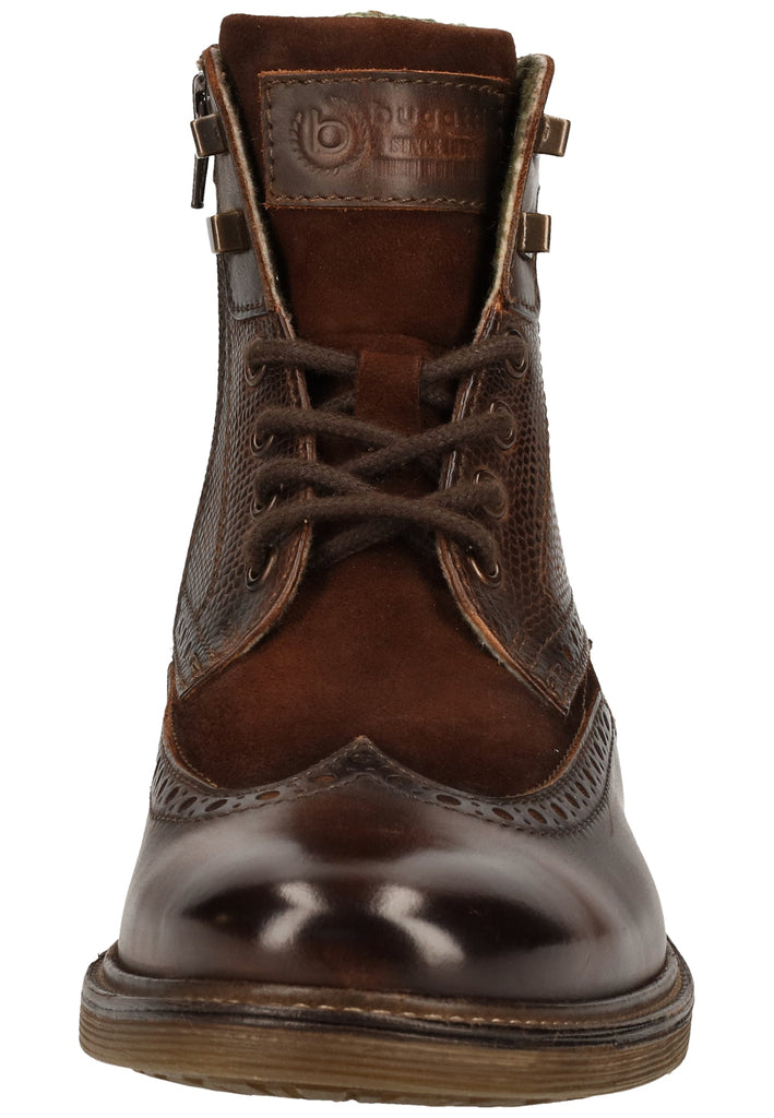 Bugatti Stiefelette Leder Dark Brown