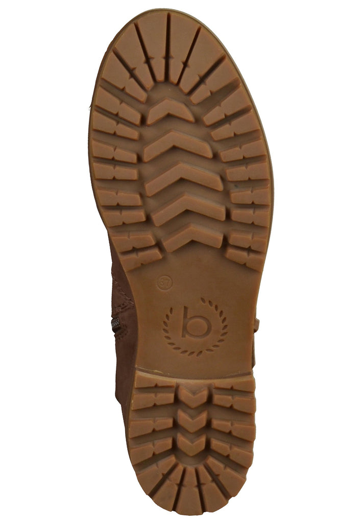 Bugatti Stiefelette Leder Dunkelbraun