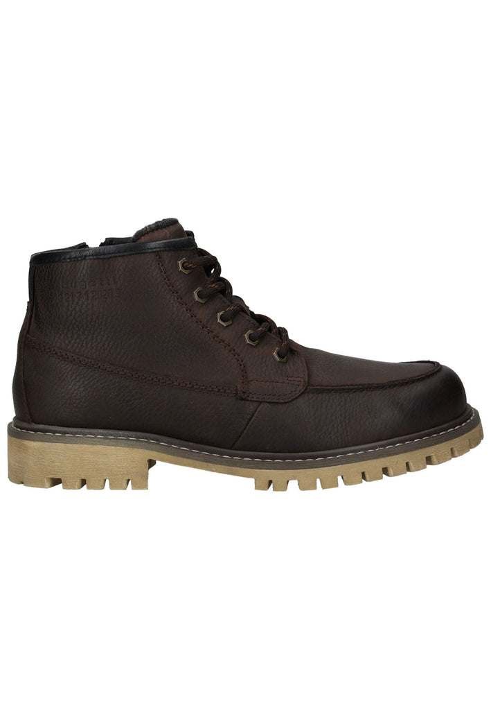 Bugatti Stiefelette Leder Dunkelbraun